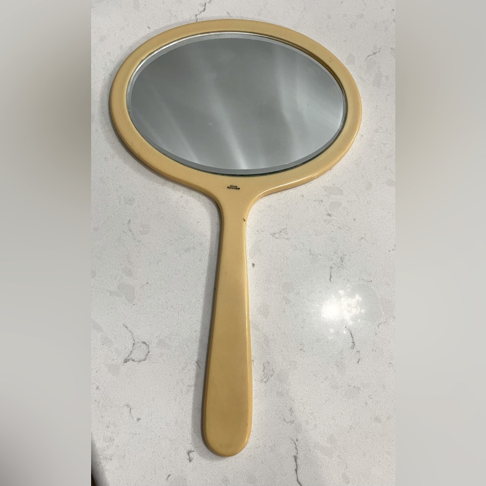 Vintage Celluloid‎ Hand Held Mirror